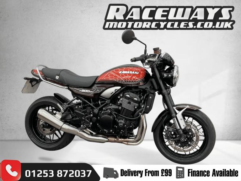 KAWASAKI Z900 RS 2019 19 PLATE, 948CC METALIC ORANGE AND BROWN
