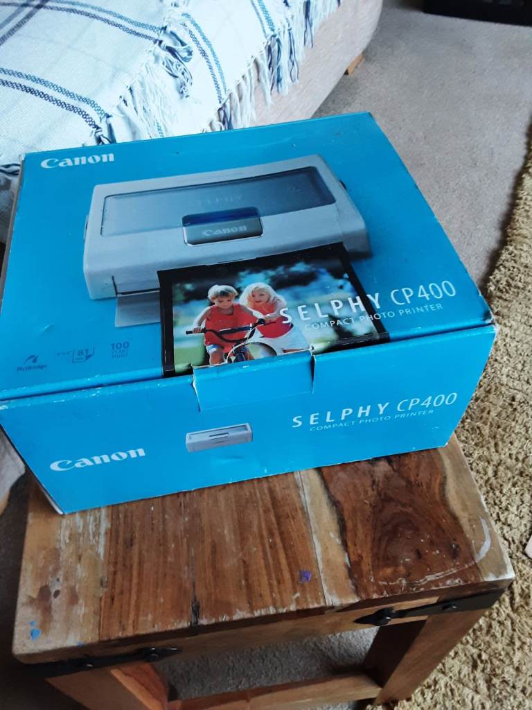 A Canon Selphy CP 400 Compact Printer
