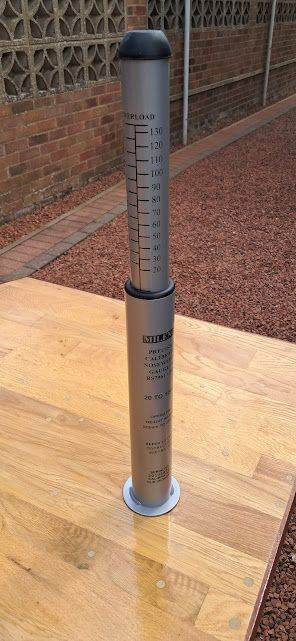 MILENCO - Precision Calibrated NOSE WEIGHT GAUGE Caravan trailer, silver RRP 52.00