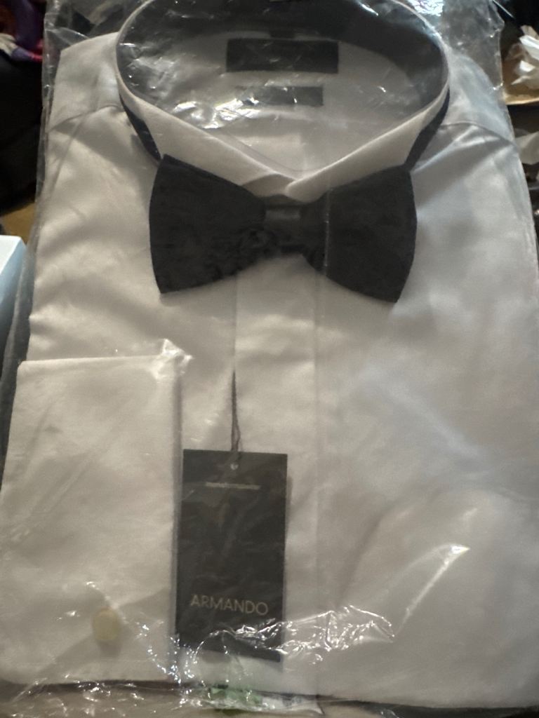 Armando Dress shirt with bow tie 