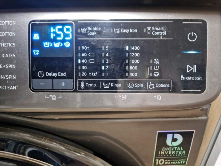 Samsung QDrive ecobubble 9.0kg Washing Machine for fix
