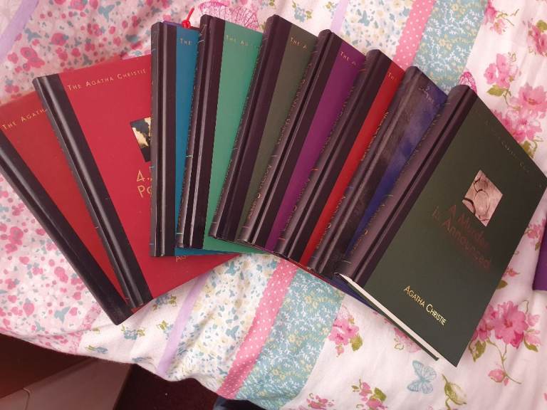 Job Lot of 8 Agatha Christie Hardback Books – Good Condition