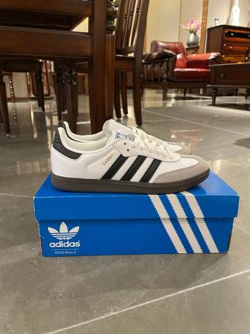 adidas gazelle silver green womens adidas Samba Og Trainers Black Sand Strata Sky Tint Uk Size 5 – OFFCUTS  SHOES by OFFICE main image 0