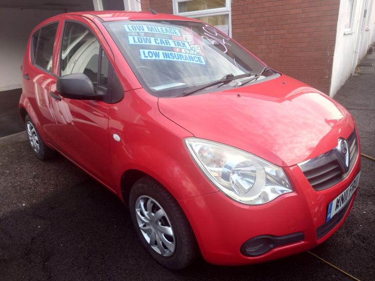 2011 Vauxhall Agila 1.0 ecoFLEX 12V Expression Euro 5 5dr HATCHBACK Petrol Manual