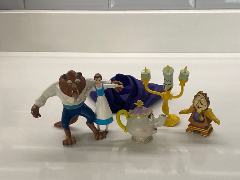 Beauty and the Beast poseable figures