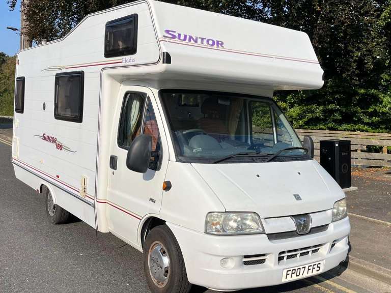 Rare compact 6 berth 2007 Peugeot Boxer Motorhome - Low Mileage