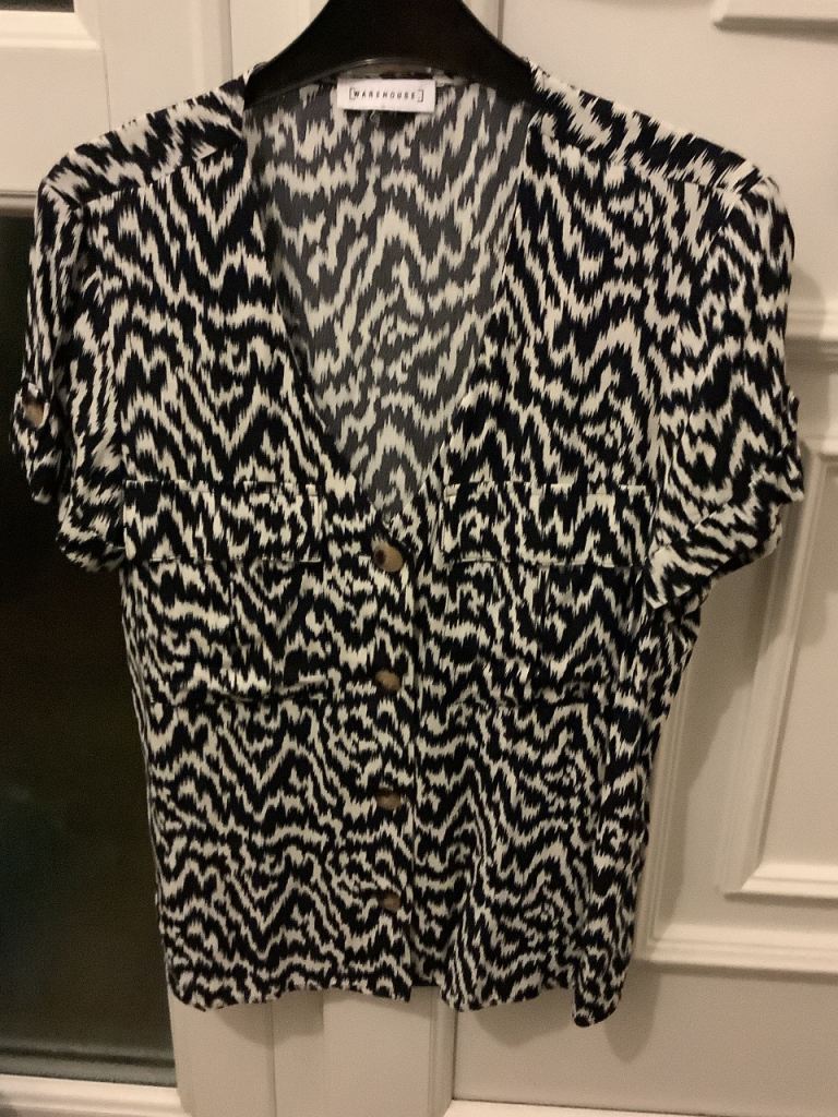 Reduced again again New tops in the wardrobe cotton with patterns  and flowery ones.