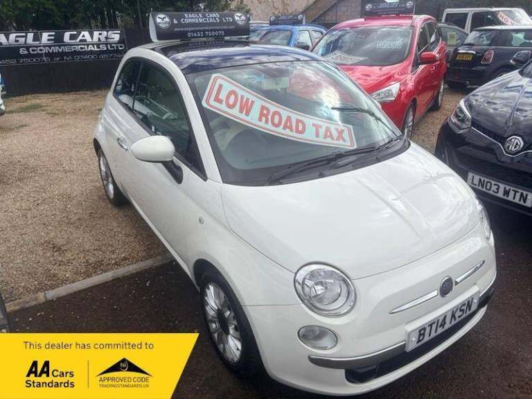 2014 Fiat 500 1.2 Lounge Euro 6 (s/s) 3dr HATCHBACK Petrol Manual