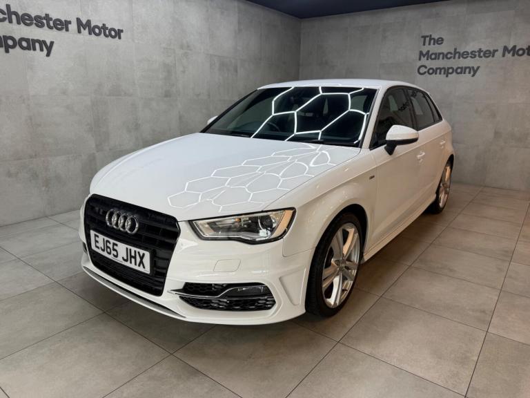 2015 Audi A3 1.4 TFSI S line Sportback Euro 6 (s/s) 5dr (Nav) HATCHBACK Petrol Manual