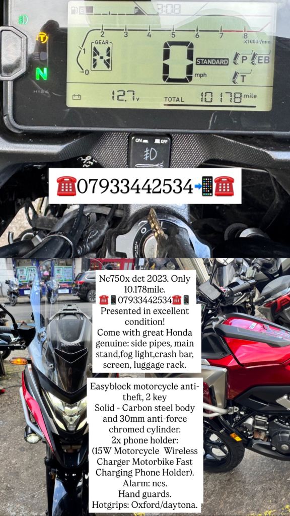 Nc750x 2023 dct 🏍️