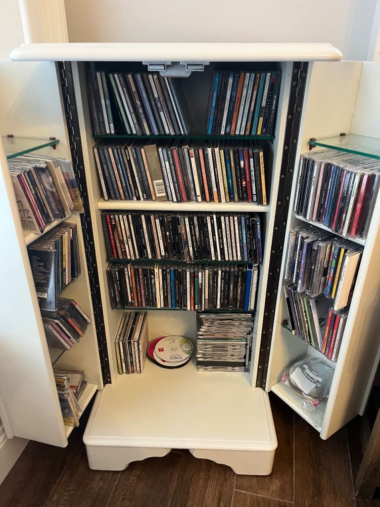 CD’s / Storage Cupboard/ CD player