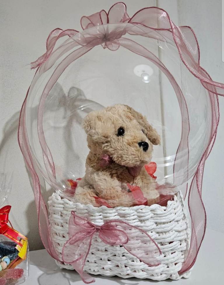 Filled bobo balloons 