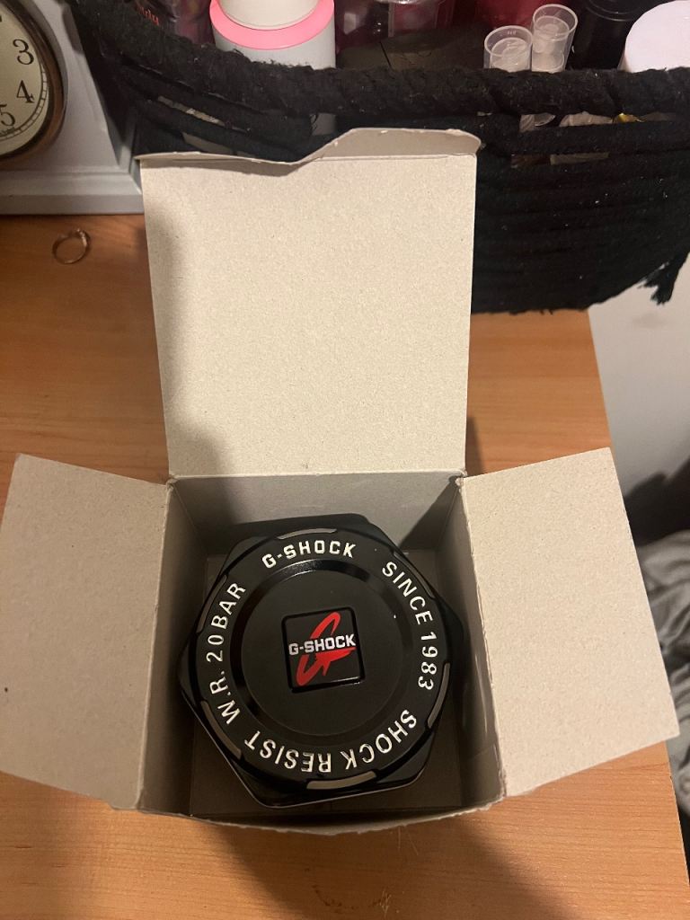 G-Shock Watch in Black and Pink – Boxed, Good Condition