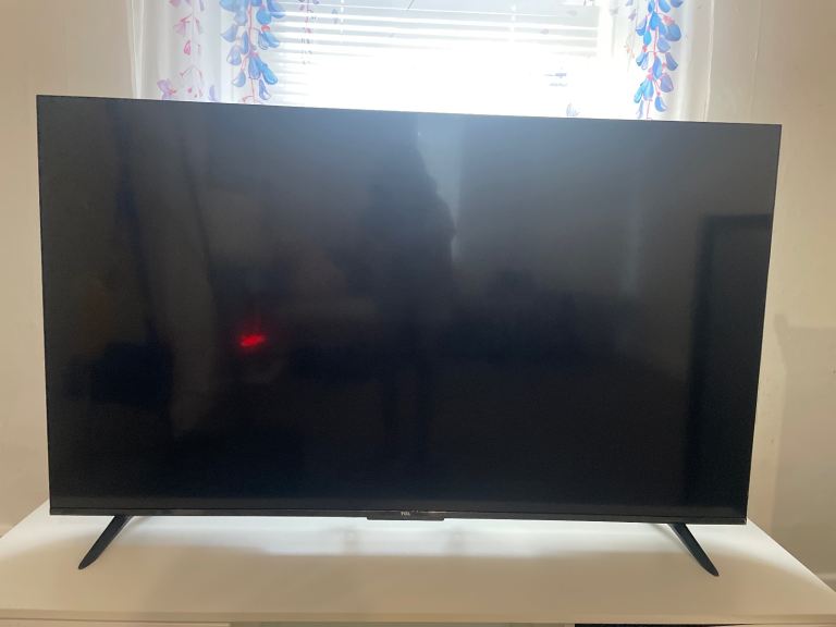 Large Black Flat Screen TV – Good Condition