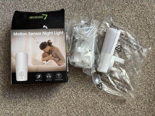 Motion Sensor Night Lights - one unused