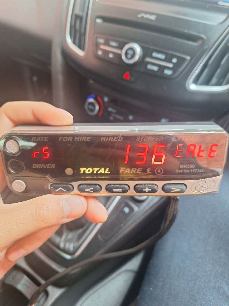 Cygnius MR500 taximeter