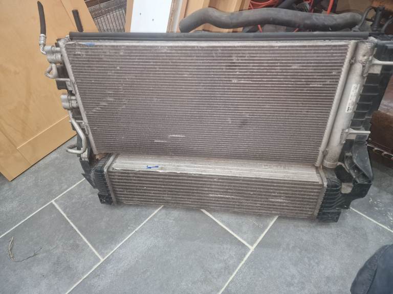 bmw 218 rad pack radiator intercooler and fan