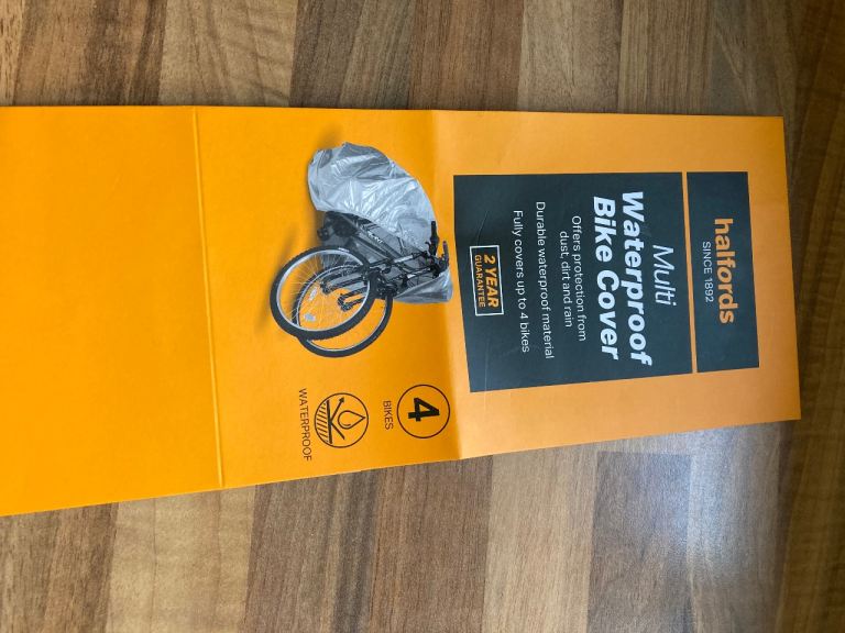 Cycle cover for motorhome 