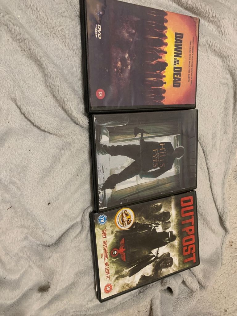horror dvds 