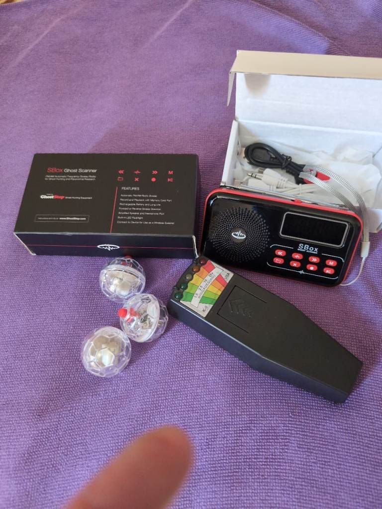 Ghost hunting equipment 