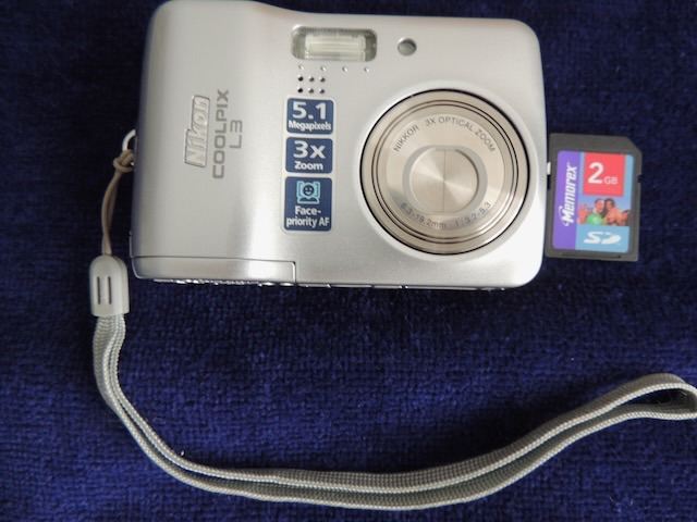 Nikon Coolpix L3 Digital Camera with 2GB SD Card