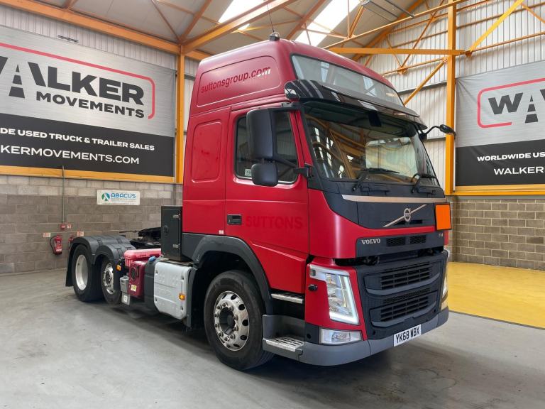 VOLVO FM 450 GLOBETROTTER XL *EURO 6* ADR SPEC 6X2 TRACTOR UNIT – 2018 – YK68 WB