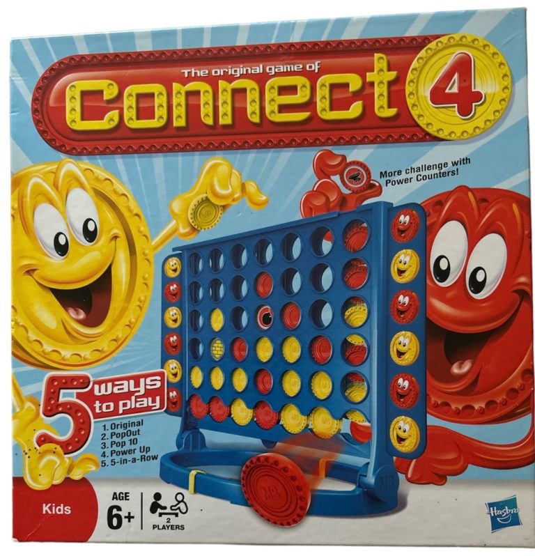 Hasbro Connect 4 In Very Good Condition For Ages 6+ 2 Player Game
