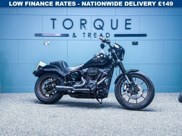 2020 70 HARLEY-DAVIDSON SOFTAIL 1868 FXLRS LOW RIDER S CUSTOM CRUISER PETROL MAN