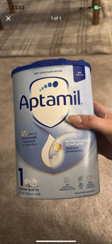 Aptamil first milk 