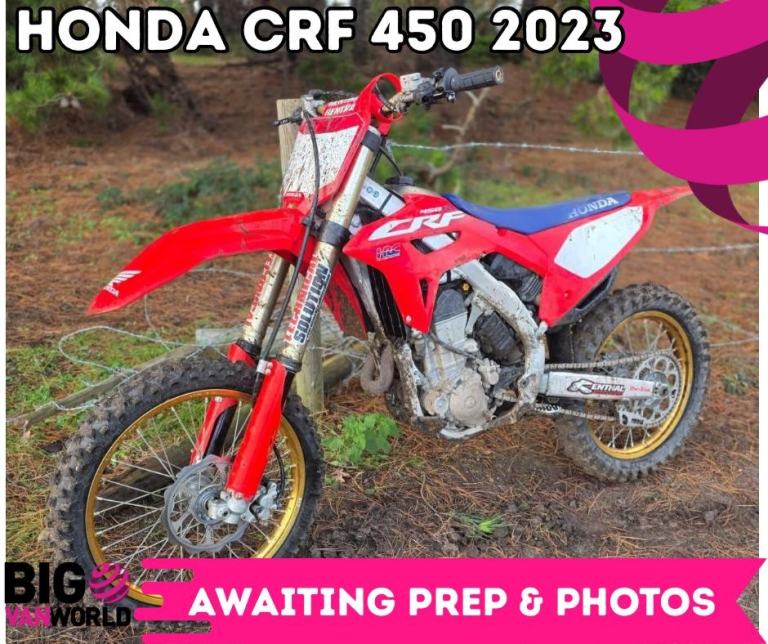 Honda CRF 450 2023 - Only 45 Hours - Stock, Light Use & Serviced 