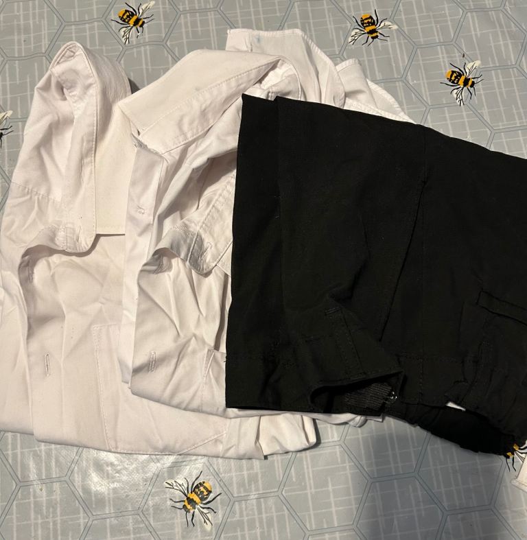 FREE Boys School Shirts & Trousers 9-10 Years