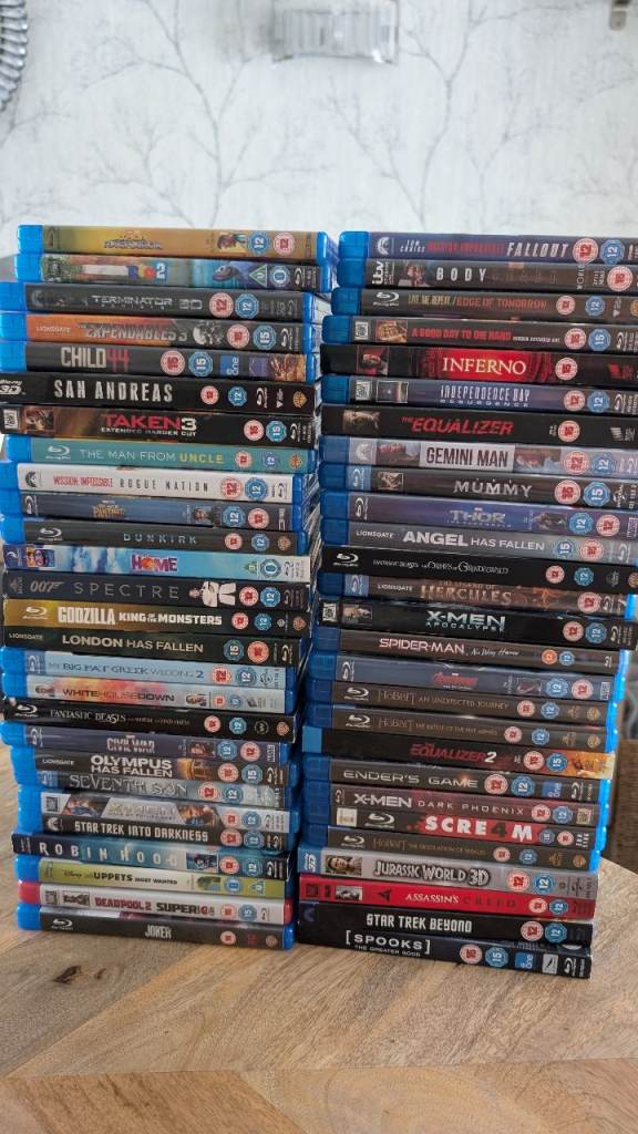 Blu Ray or DVD Movies