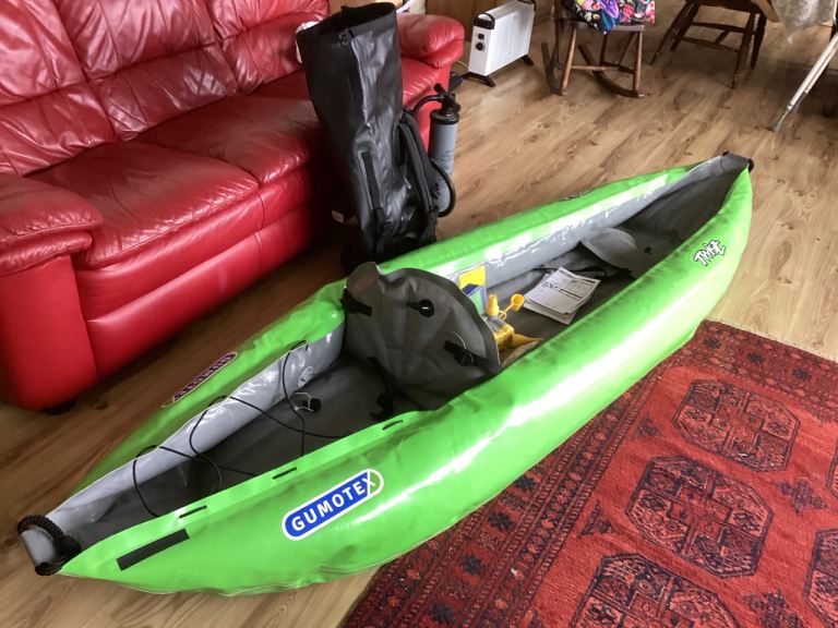 Kayak Twist inflable canoe.
