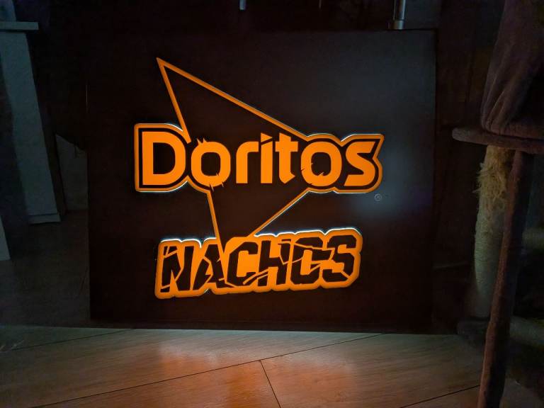 image for Light up Doritos sign 