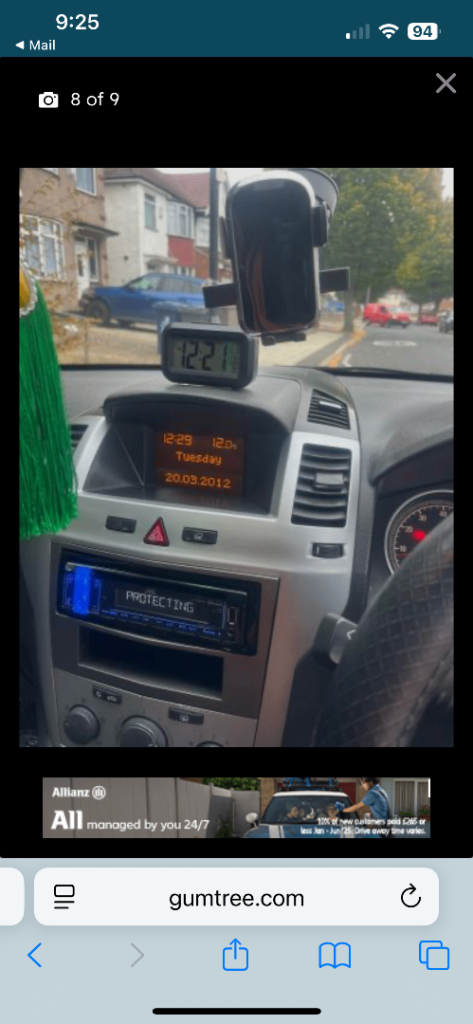 Very nice and cool Vauxhall, ZAFIRA, MPV, 2010, Manual, 1598 (cc), 5 doors