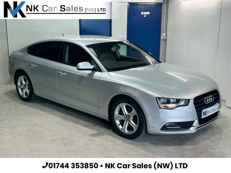 2012 Audi A5 2.0 TDI SE Sportback 5dr Diesel Multitronic Euro 5 (s/s) (143 ps) Hatchback Diesel A...