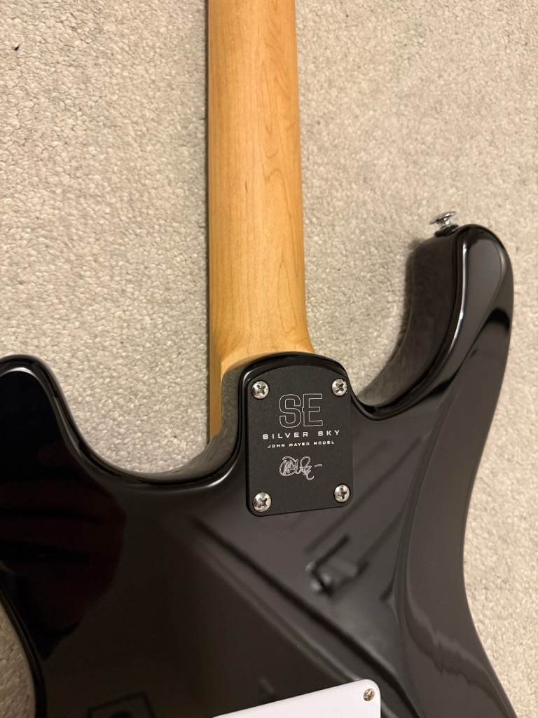 PRS Silver Sky SE John Mayer Electric Guitar Black