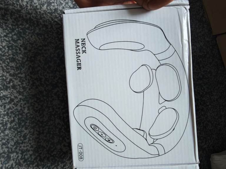 New Cervical Neck Massager JT-008 – White