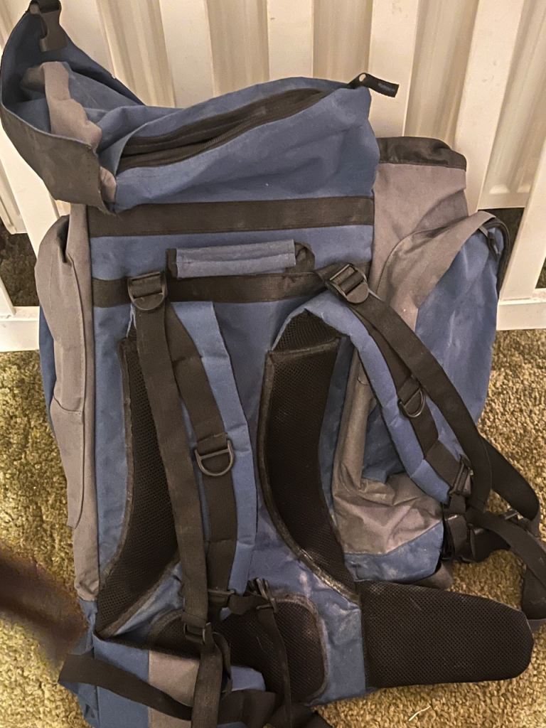 Large backpack - ideal for hiking/camping etc