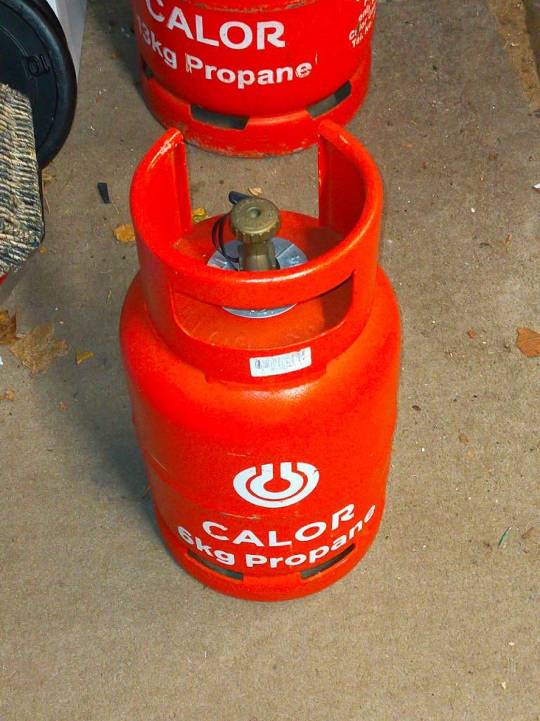 Calor Gas Propane Cylinder 6Kg - empty