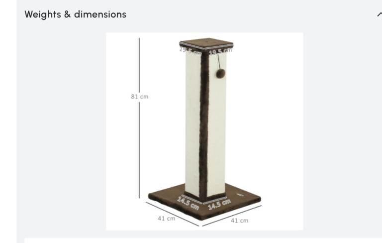 New Scratch Post