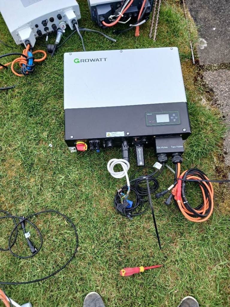 Solar hybrid inverter and battery