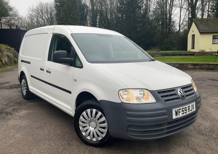 2009 Volkswagen Caddy Maxi 1.9TDI PD 104 LWB Panel Van 5DR No Vat PANEL VAN Diesel Manual