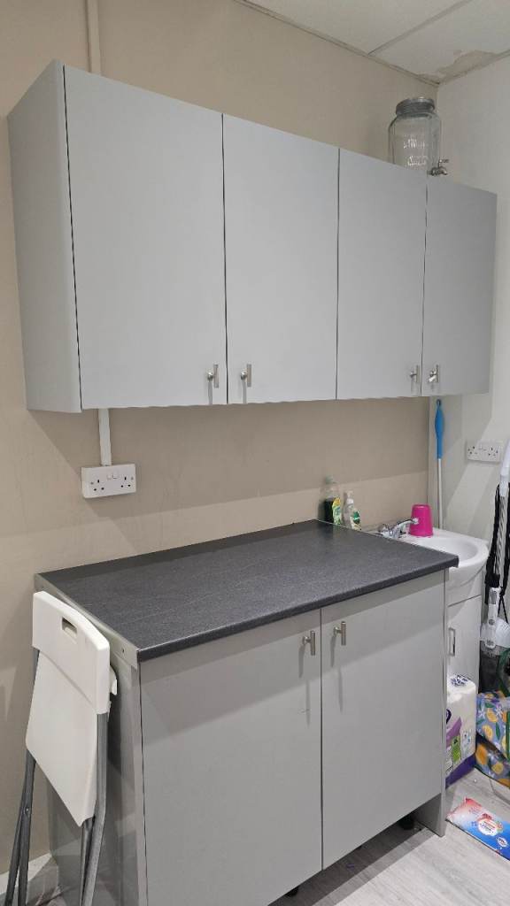 Kitchen with fixtures and fittings 