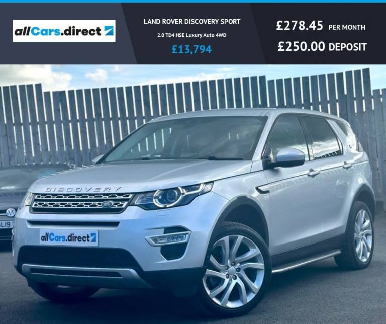 2018 Land Rover Discovery Sport 2.0 TD4 HSE Luxury Auto 4WD  ESTATE Diesel Automatic