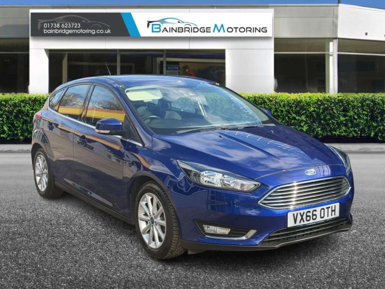 2016 Ford Focus 1.0 EcoBoost 125 Titanium 5dr HATCHBACK PETROL Manual