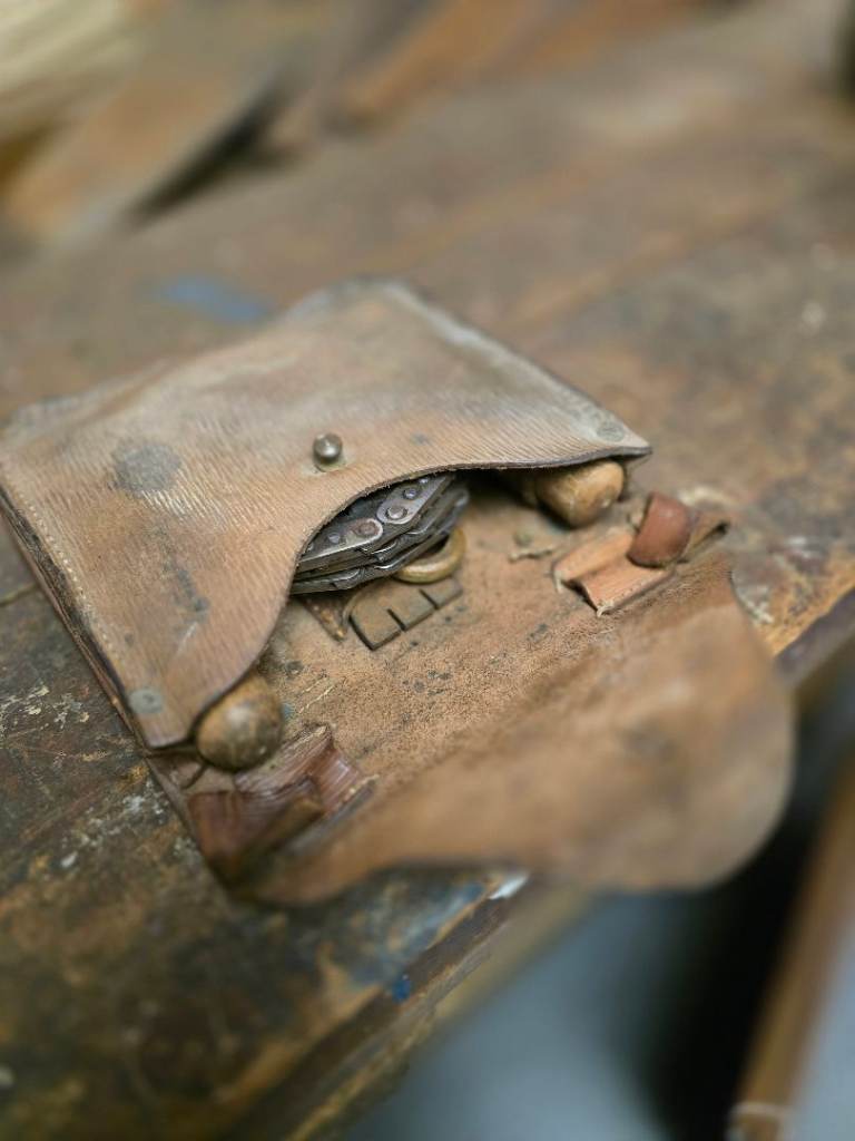 Rare vintage WW2 Army Hand Chainsaw
