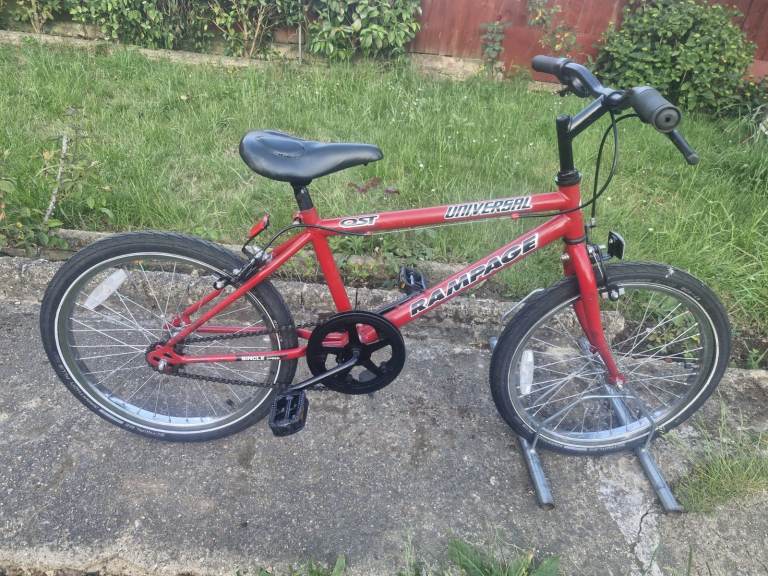 KIDS BOYS CHILDREN RAMPAGE UNIVERSAL 20 INCH WHEELS BIKE BICYCLE