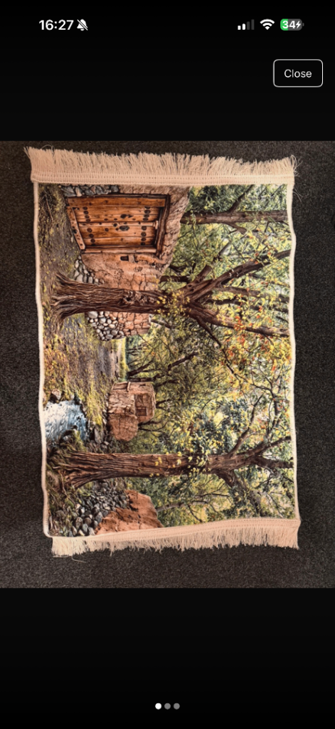 Iranian Decorative Rug / Wall Tapestry