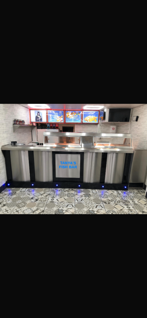 Fish and chips machine for sale. London 